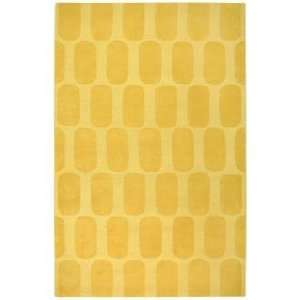  Auckland Collection Honeycomb Gold 5x8 Area Rug