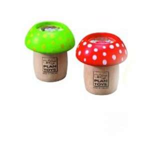   PLAN Toys Mushroom Kaleidoscope set of two (red and green) 4317 Toys