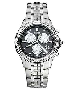 Citizen Lucca Mens Eco drive Chronograph Watch  