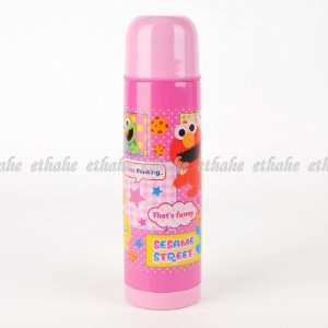  Sesame Street Water Bottle Vacuum Flask Cup Pink Toys 