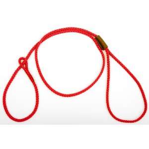  Mendota Show Loop Dog Leash 4 Feet Red
