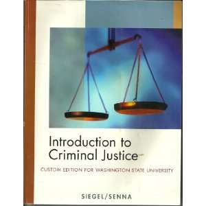  Introduction to Criminal Justice (Custom Edition for 