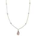 Tacori Bridal Evening Silver Amethyst and Crystal Necklace