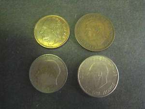1940, 1947, 1966 & 1968 Foreign Coins, Germany? & Other  