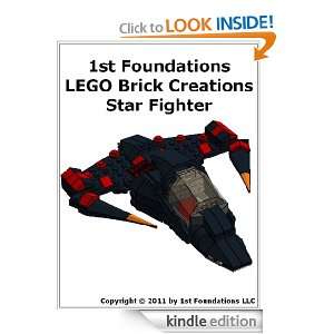 1st Foundations LEGO Brick Creations   Instructions for a Star Fighter 