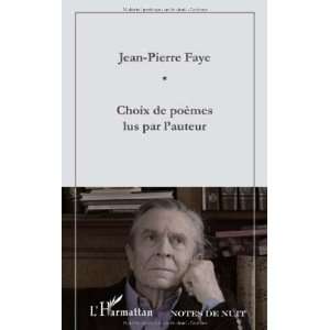  Choix de Poemes Lus par lAuteur (French Edition 