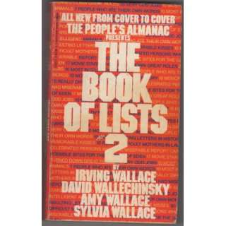  The Peoples Almanac Presents the Book Lists No. 2 Irving 