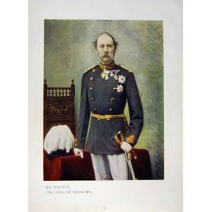  C1907 His Majesty King Denmark Royalty 