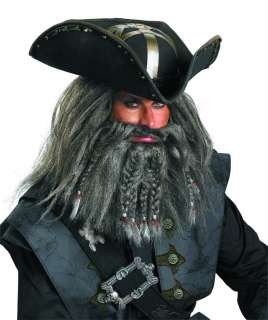 Disney Pirates of the Caribbean Black Beard Deluxe Costume Accessory 