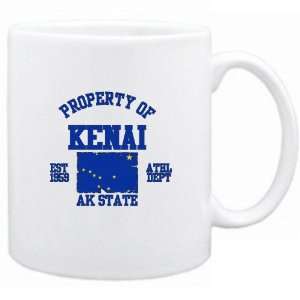   Property Of Kenai / Athl Dept  Alaska Mug Usa City
