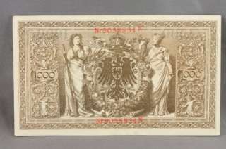 Vintage Lot 4 Large Bank Notes Austria Hungary Germany  