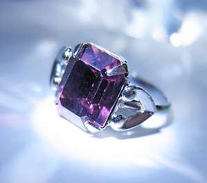 HAUNTED JEWELRY SPELL ESPO STERLING AMETHYST RING WITCH YULE HOLIDAY 