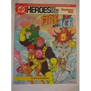  Heroes Role Playing Module 1986 The Fearsome Five Fire 
