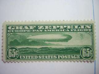 COMPLETE US Mint Airmail Collection w/Zeppelins Singles/Plt # Blocks 