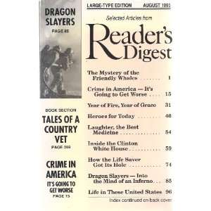  Readers Digest Large type Edition , August 1995 Various 