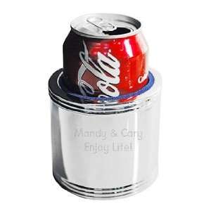  Engraved Silver Bachelors Can Cooler