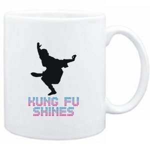  Mug White  Kung Fu shines  Sports