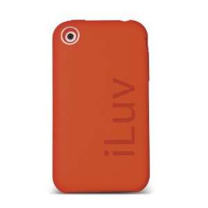  iLuv Silicone Case Case for iPhone 3G/3GS   Orange Cell 