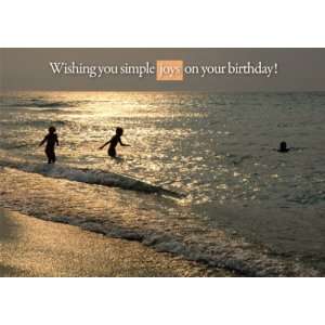  Birthday Card (07 58)   Simple Joys, Beach Scene Kitchen 