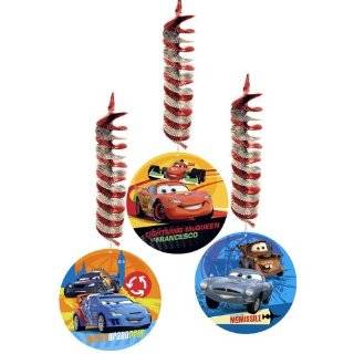 Disney Cars 2 Party Dangling Party Decorations