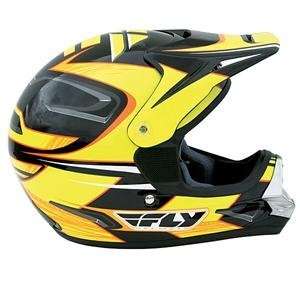  Fly Racing Venom Helmet   2008   Small/Yellow/Black 