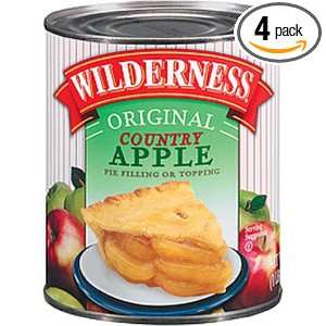 Wilderness Original Country Apple Pie Filling and Topping, 30 Ounce 