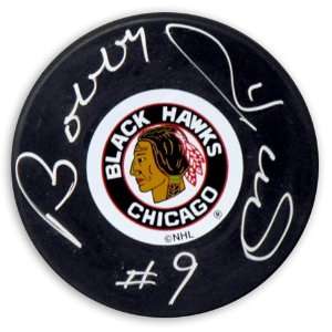  Bobby Hull Autographed Puck
