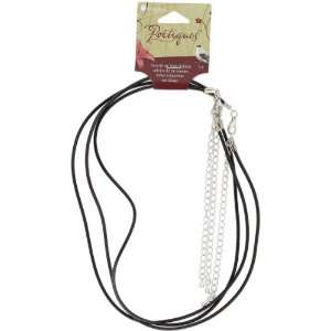  Blue Moon Poetiques Rubber Necklace and Extender, 16 Inch 