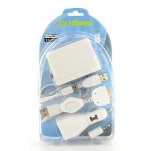  5 in 1 Charge & Sync Bundle for Ipod/Iphone/Blackberry and 