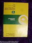 John Deere 945/955 Rotary Mower Operators Manual