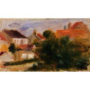  Oil Painting Landscape at Essoyes Pierre Auguste Renoir 