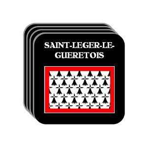 Limousin   SAINT LEGER LE GUERETOIS Set of 4 Mini Mousepad Coasters