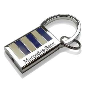  Mercedes Benz Rugby Stripe Key Chain, Official Product 