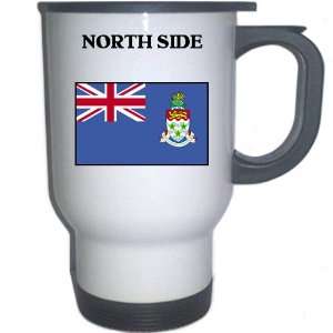  Cayman Islands   NORTH SIDE White Stainless Steel Mug 