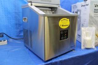 MAGIC CHEF STAINLESS STEEL COUNTER TOP ICE MAKER MCIM30SST  