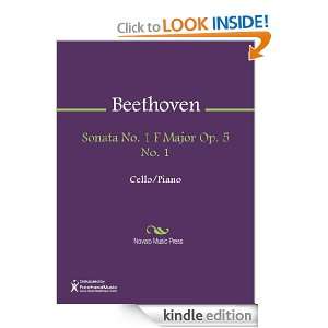 Sonata No. 1 F Major Op. 5 No. 1 Sheet Music Ludwig van Beethoven 