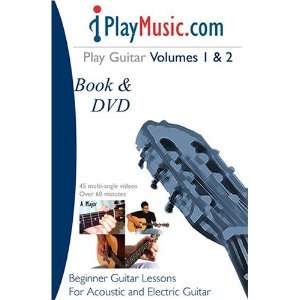  Play Guitar Vols. 1 & 2 Beginner Guitar Lessons (Book 