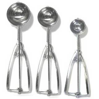 Portion Scoop 18/10 Stainless 3/Set #40 #24 #10   MIU #9148S01 3