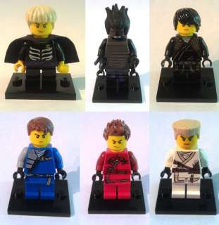 HAIR For Your Lego NINJAGO Minifigures Jay Cole Zane Kai Lord 