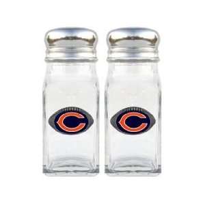  Chicago Bears Glass Salt and Pepper Shakers Sports 