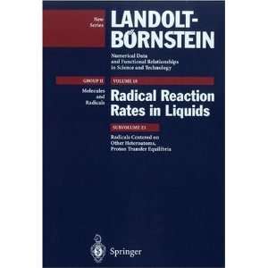 . Proton Transfer Equilibria (Landolt Börnstein Numerical Data 