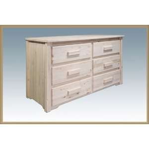  Montana Woodworks MWHC6D Homestead Six Drawer Dresser 
