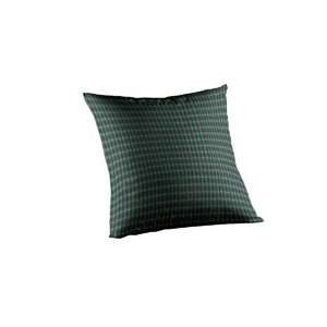Green Tartan Plaid, Fabric Throw Pillow 16 X 16 In. 