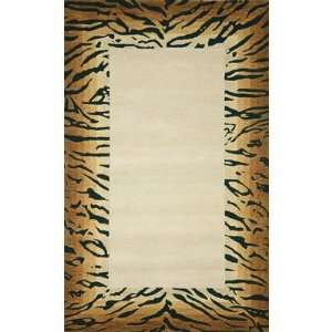  Seville Tiger Rug Size 36 x 56 Furniture & Decor