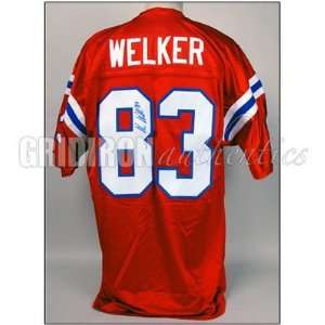  Autographed Wes Welker Jersey   Throwback Sports 