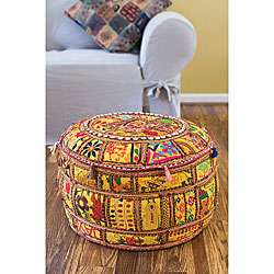 Traditional Indian Pouf (Set of 2)  