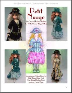 This design is an updated version of my Robe Nuage pattern for 