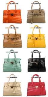 Star favorite fashion handbag womans zip golden lock tote bag AU72 