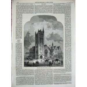  1869 Free Barony Church Glasgow Scotland Fine Art