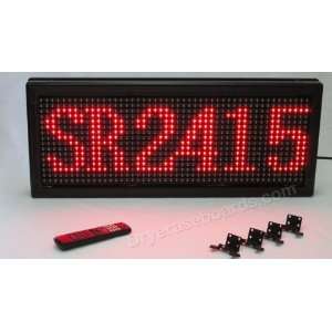   Programmable Scrolling Sign   13H x 51L x 3D